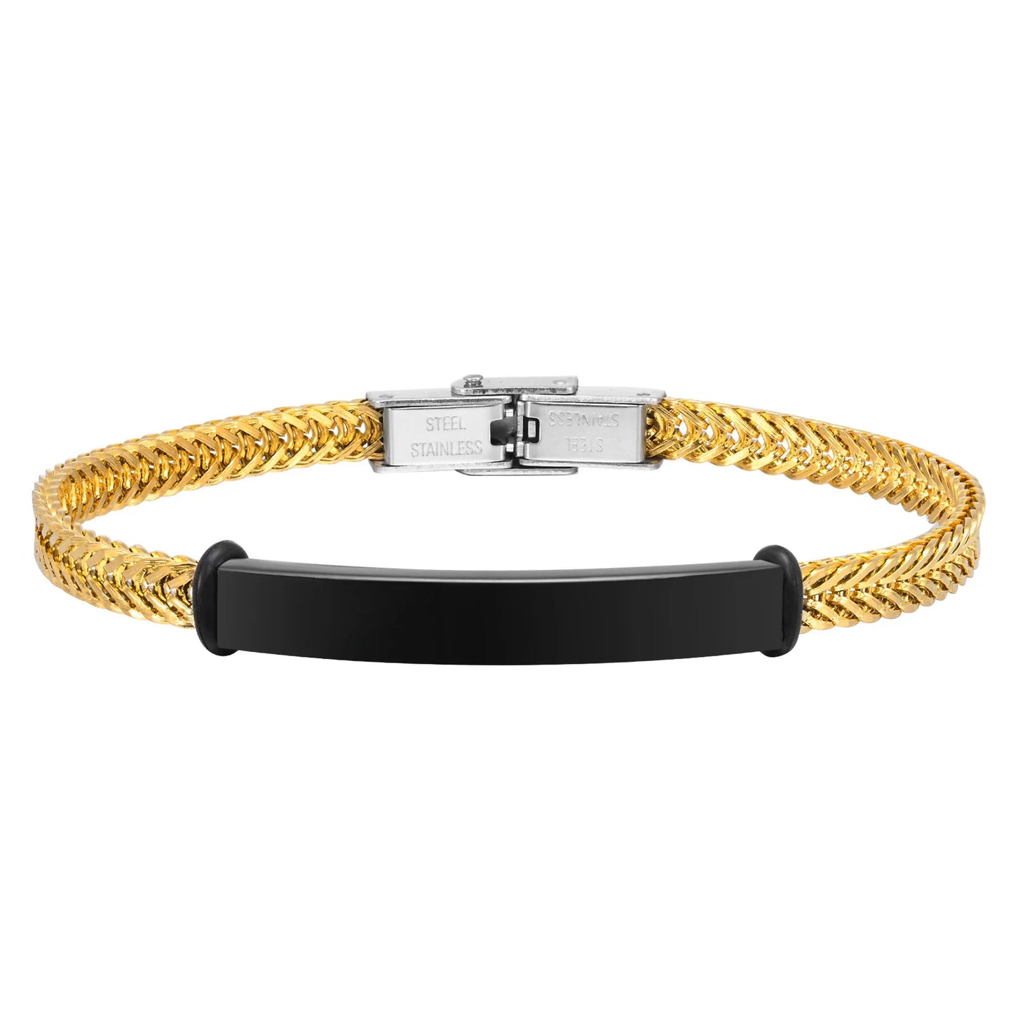 Personalisierte Armband Franco-Fuchsschwanzkette für Männer und Frauen