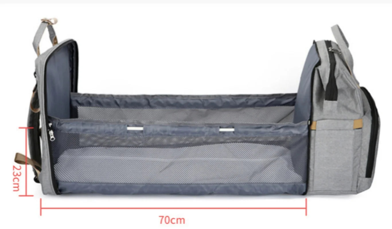 Personalisiertes, faltbares Mommy-Bag – Leichter Rucksack mit großem Fassungsvermögen für unterwegs