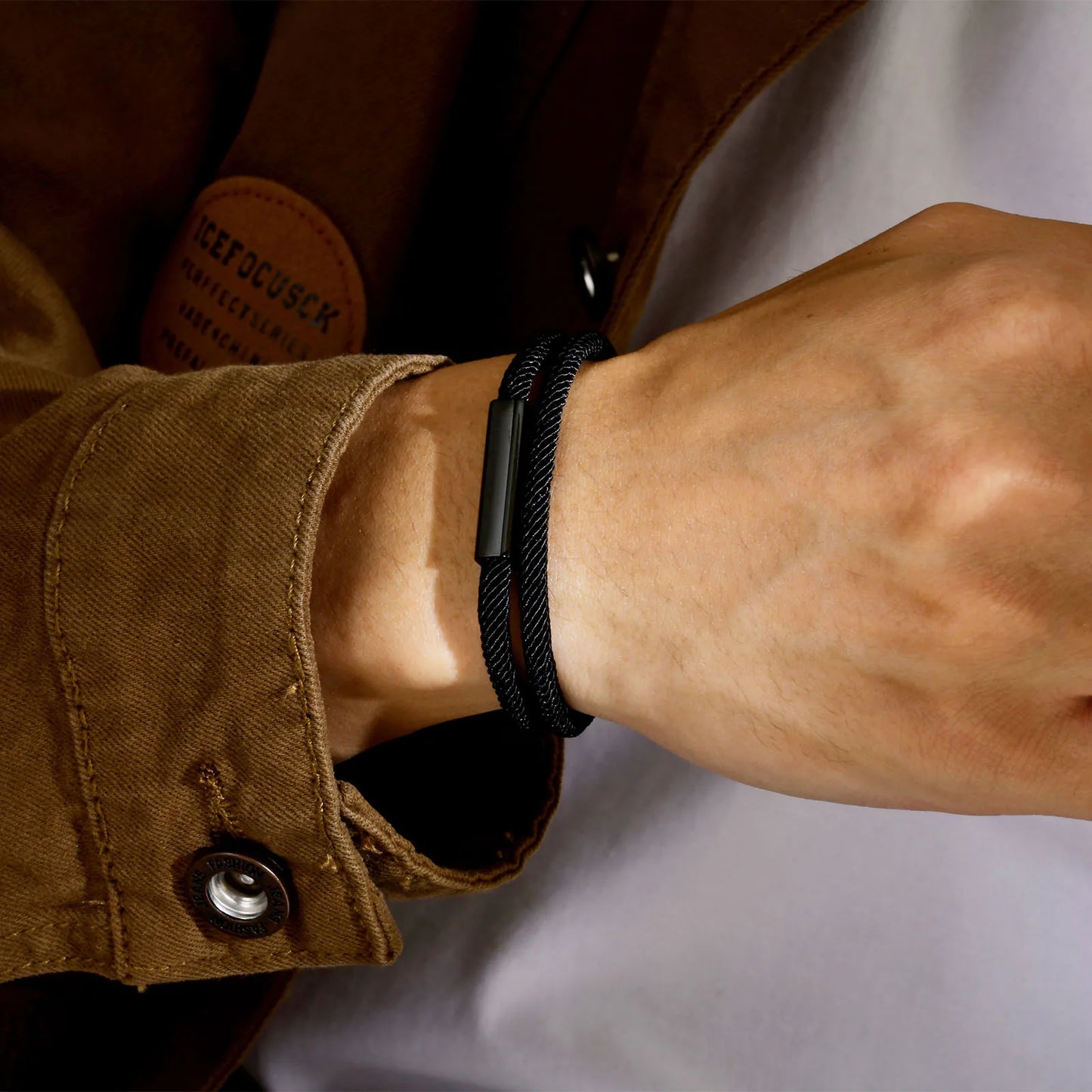 Personalisierbare Milan-Seilketten-Armband für Männer und Frauen