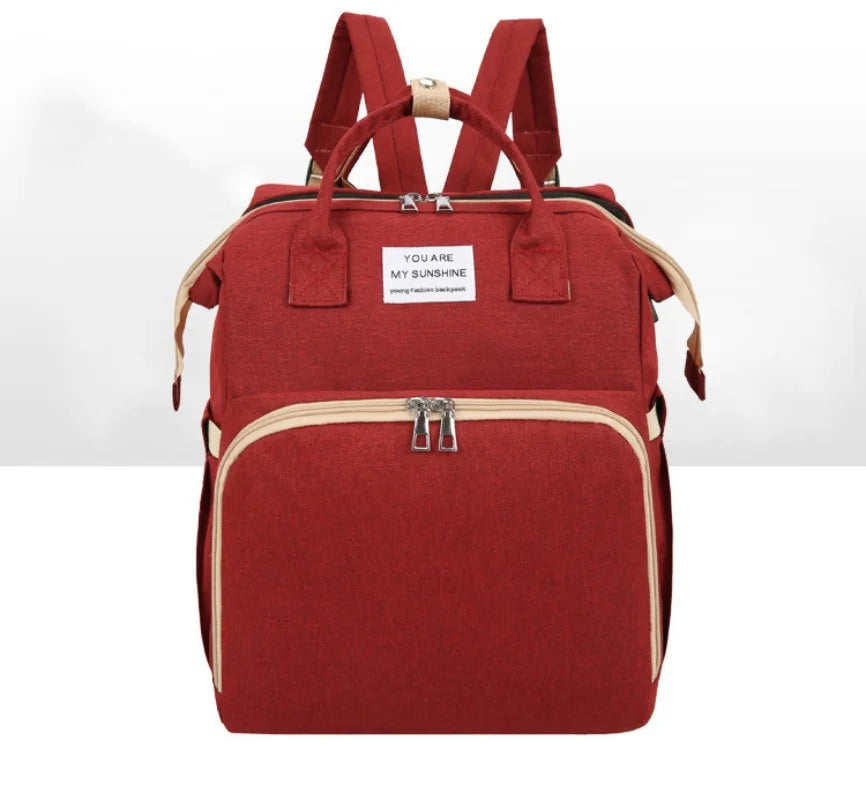 Personalisiertes, faltbares Mommy-Bag – Leichter Rucksack mit großem Fassungsvermögen für unterwegs