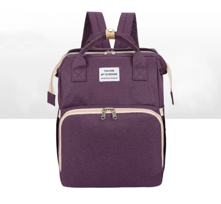 Personalisiertes, faltbares Mommy-Bag – Leichter Rucksack mit großem Fassungsvermögen für unterwegs