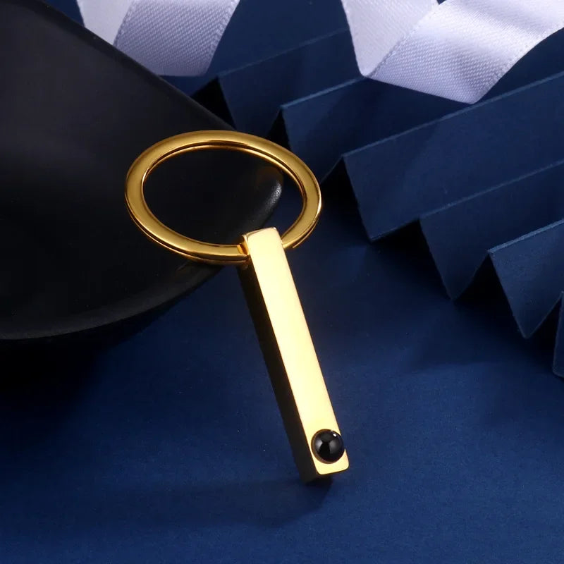 Personalisierter Foto-Projektion Schlüsselanhänger – Einzigartiges Geschenk für besondere Erinnerungen