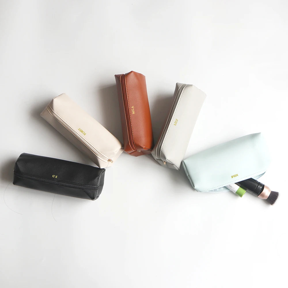Personalisiertes Stifte-Etui für Büro & Schule – Mit Namensgravur – Stilvolles Accessoire für Stifte oder Make-up-Pinsel