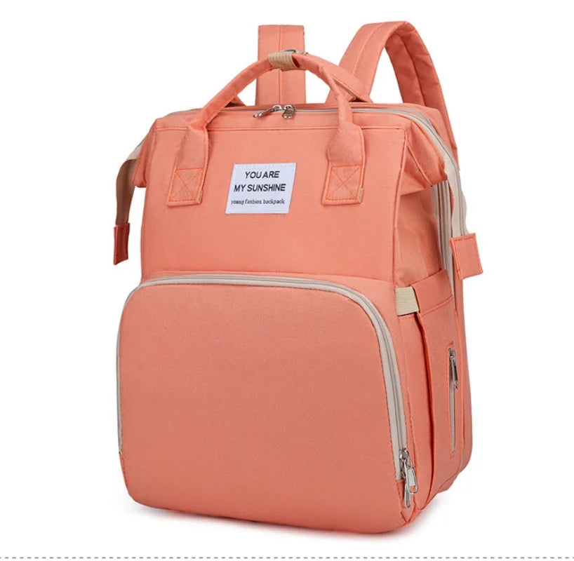Personalisiertes, faltbares Mommy-Bag – Leichter Rucksack mit großem Fassungsvermögen für unterwegs