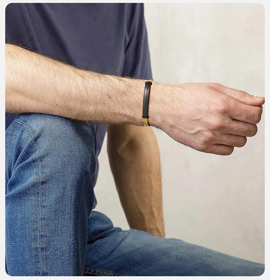 Personalisierte Armband Franco-Fuchsschwanzkette für Männer und Frauen