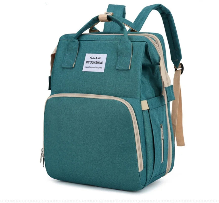Personalisiertes, faltbares Mommy-Bag – Leichter Rucksack mit großem Fassungsvermögen für unterwegs
