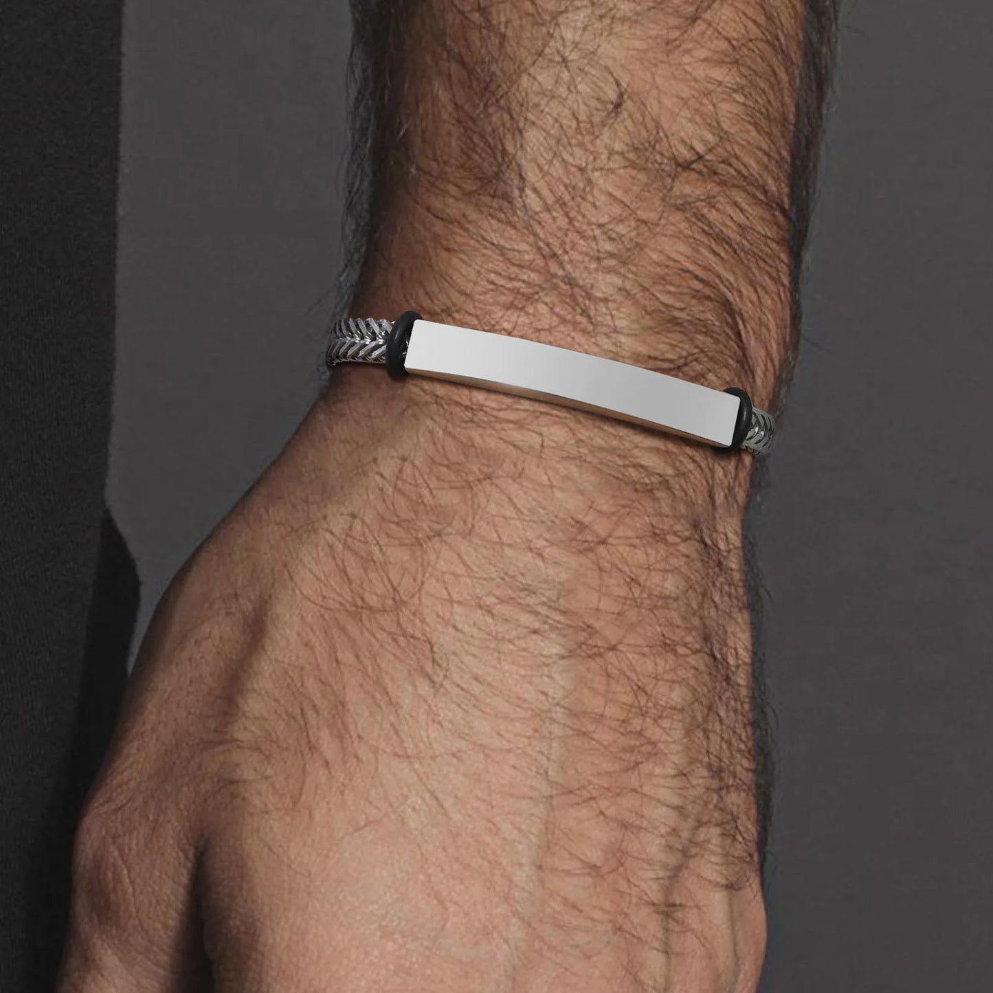 Personalisierte Armband Franco-Fuchsschwanzkette für Männer und Frauen