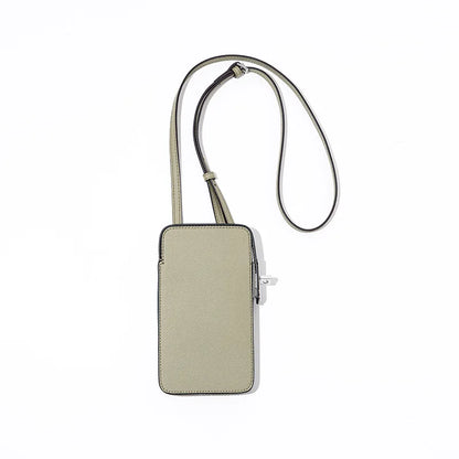 Luxuriöse Handytasche für Frauen aus Echtleder – Personalisiert mit Namensgravur – Stilvolles Crossbody-Accessoire