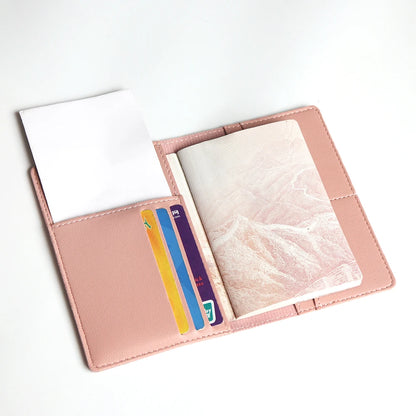 Personalisiertes Reisepass-Cover-Set – Mit Namensgravur – Stilvolles & praktisches Reiseaccessoire