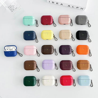 Airpod Pro 4 Etui aus PU-Leder – Mit Namens- oder Initialengravur – Stilvoll und kreativ