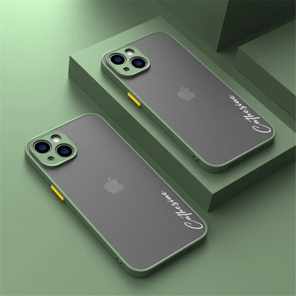 Personalisiertes iPhone-Hülle – Stoßfestes Silikon-Cover mit Namensgravur für iPhone 12, 13, 14, 15 (Pro, Max)