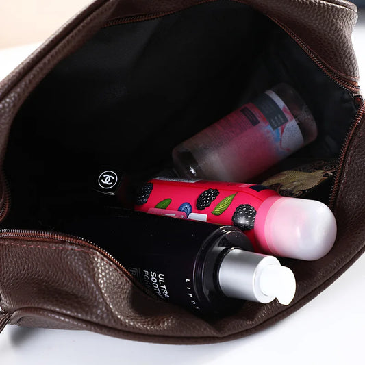 Personalisiertes Kosmetiktasche mit Namensgravur – Großzügiges Stauraum für Reisen & Business-Trips