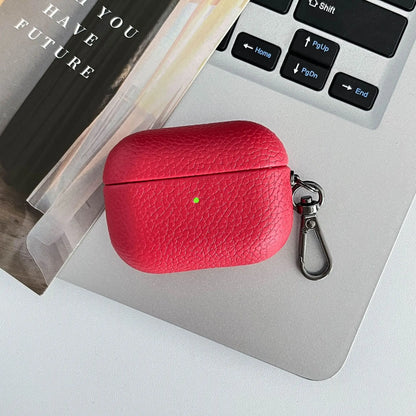 Airpod Pro 4 Etui aus PU-Leder – Mit Namens- oder Initialengravur – Stilvoll und kreativ