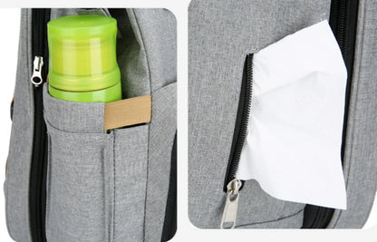 Personalisiertes, faltbares Mommy-Bag – Leichter Rucksack mit großem Fassungsvermögen für unterwegs