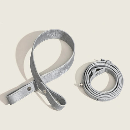 Luxuriöse Damen Bucket Handtasche aus Seide & Wildleder mit Schultergurt – Personalisierbar mit Namen