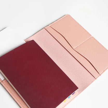 Personalisiertes Reisepass-Cover-Set – Mit Namensgravur – Stilvolles & praktisches Reiseaccessoire