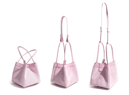 Luxuriöse Damen Bucket Handtasche aus Seide & Wildleder mit Schultergurt – Personalisierbar mit Namen