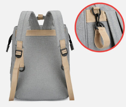 Personalisiertes, faltbares Mommy-Bag – Leichter Rucksack mit großem Fassungsvermögen für unterwegs