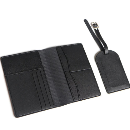 Personalisiertes Reisepass-Cover-Set – Mit Namensgravur – Stilvolles & praktisches Reiseaccessoire