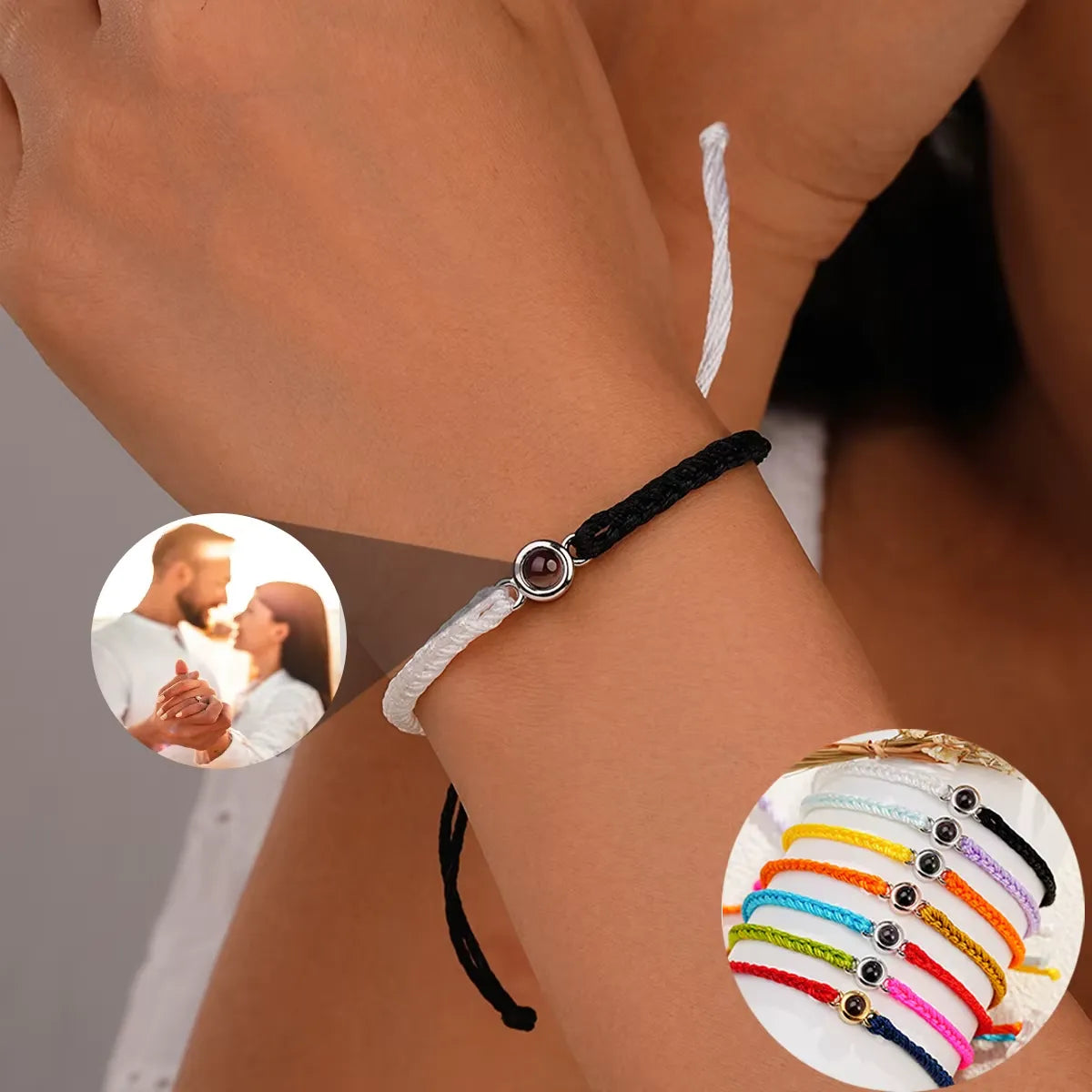 Personalisiertes Fotoarmband mit eigenem Foto