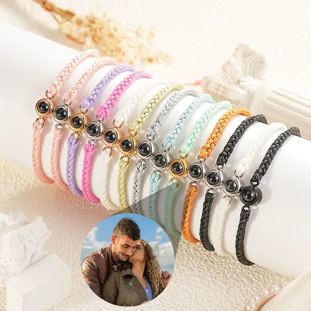 Personalisiertes Fotoarmband mit eigenem Foto