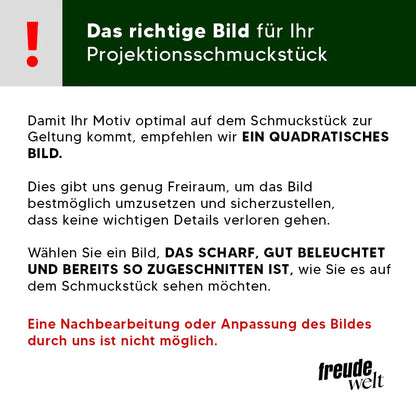 Personalisiertes Fotoarmband mit eigenem Foto