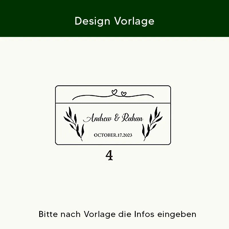 Ringschachtel aus Walnussholz – Perfekt für Verlobung oder Hochzeit