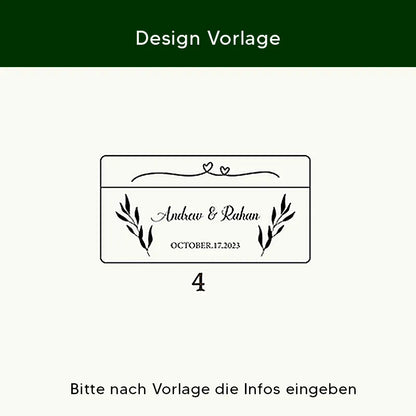 Ringschachtel aus Walnussholz – Perfekt für Verlobung oder Hochzeit