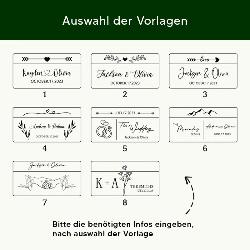 Ringschachtel aus Walnussholz – Perfekt für Verlobung oder Hochzeit