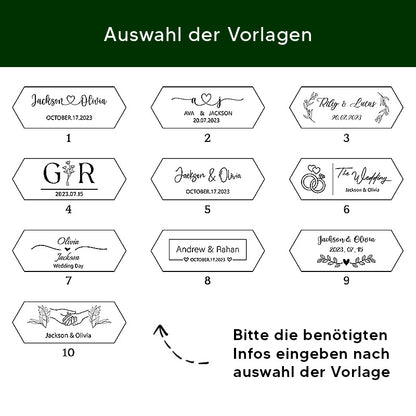 Ringschachtel aus Walnussholz – Gravur für Verlobung, Hochzeit oder Jubiläum