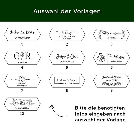 Ringschachtel aus Walnussholz – Gravur für Verlobung, Hochzeit oder Jubiläum