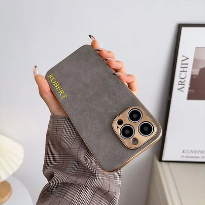 Personalisiertes iPhone-Hülle mit Namensgravur – Individuelles Design für iPhone 13, 14, 15, 16 Pro & Max