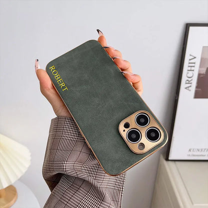 Personalisiertes iPhone-Hülle mit Namensgravur – Individuelles Design für iPhone 13, 14, 15, 16 Pro & Max