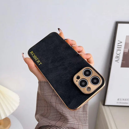 Personalisiertes iPhone-Hülle mit Namensgravur – Individuelles Design für iPhone 13, 14, 15, 16 Pro & Max